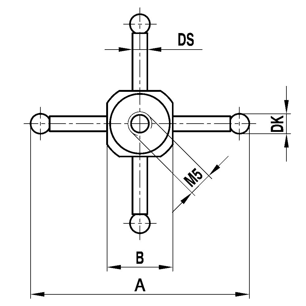 Zeichnung vom Produkt WT M5 035 15 045