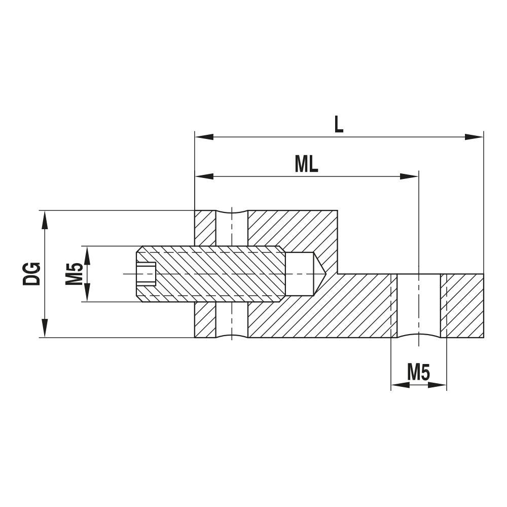 Zeichnung vom Produkt KH M5 000 11 022 Zeichnung vom Produkt KH M5 000 11 022