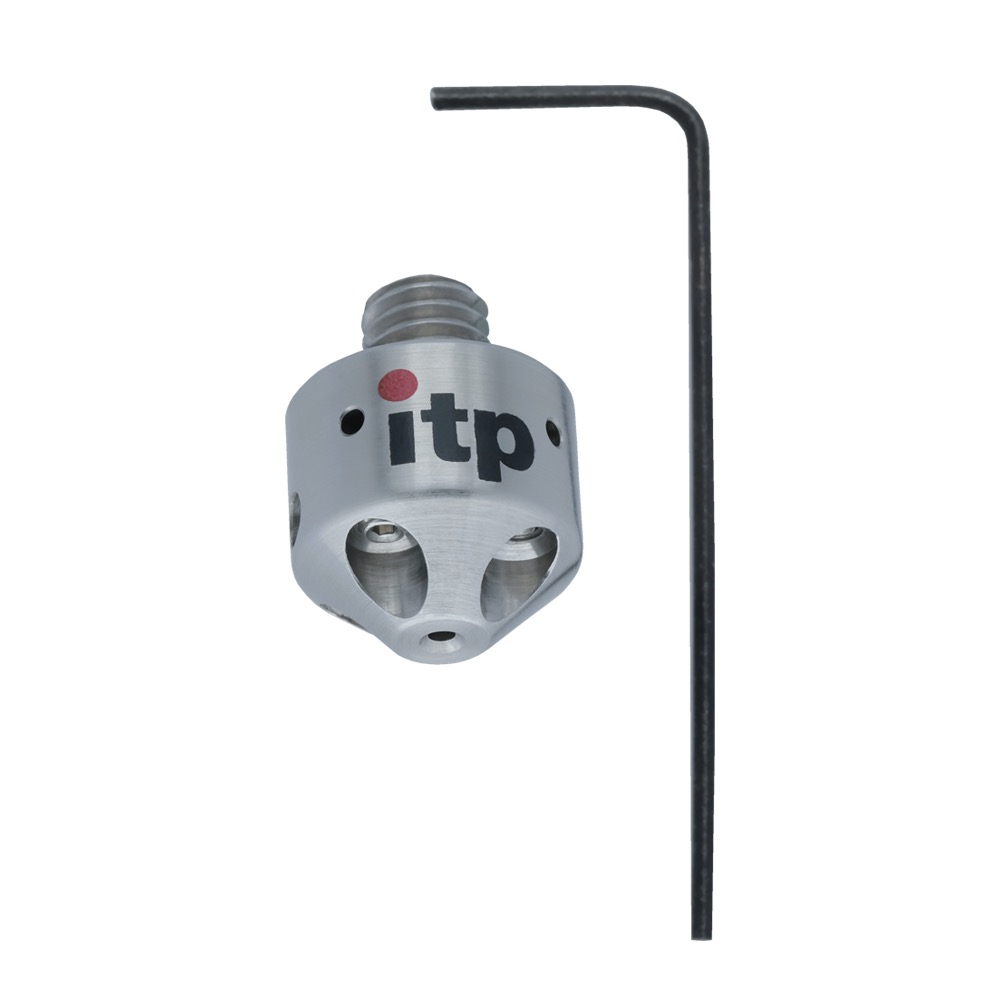 M5 5-fach Halter für gewindelose Taststifte Ø 1.0 mm