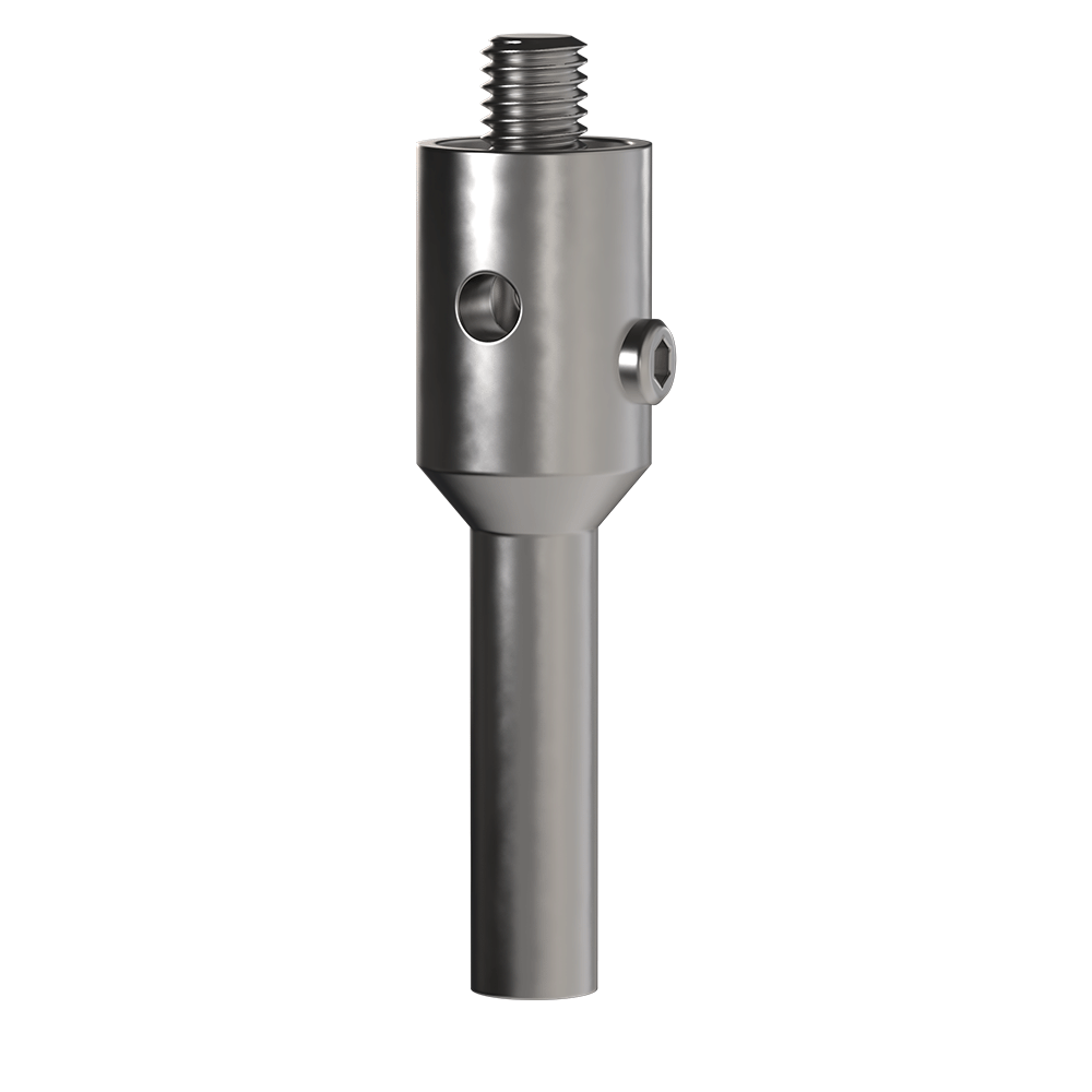 Adapter / Halter;  Grundkörper: Stahl 