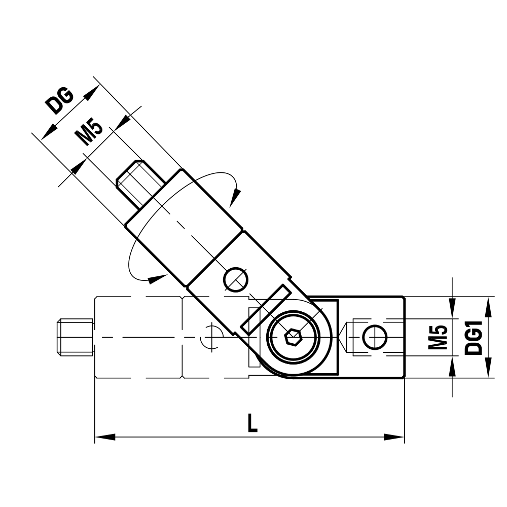 Zeichnung vom Produkt GT M5 000 18 036 Zeichnung vom Produkt GT M5 000 18 036