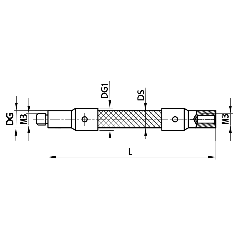 Zeichnung vom Produkt VC M3 000 04 075 Zeichnung vom Produkt VC M3 000 04 075