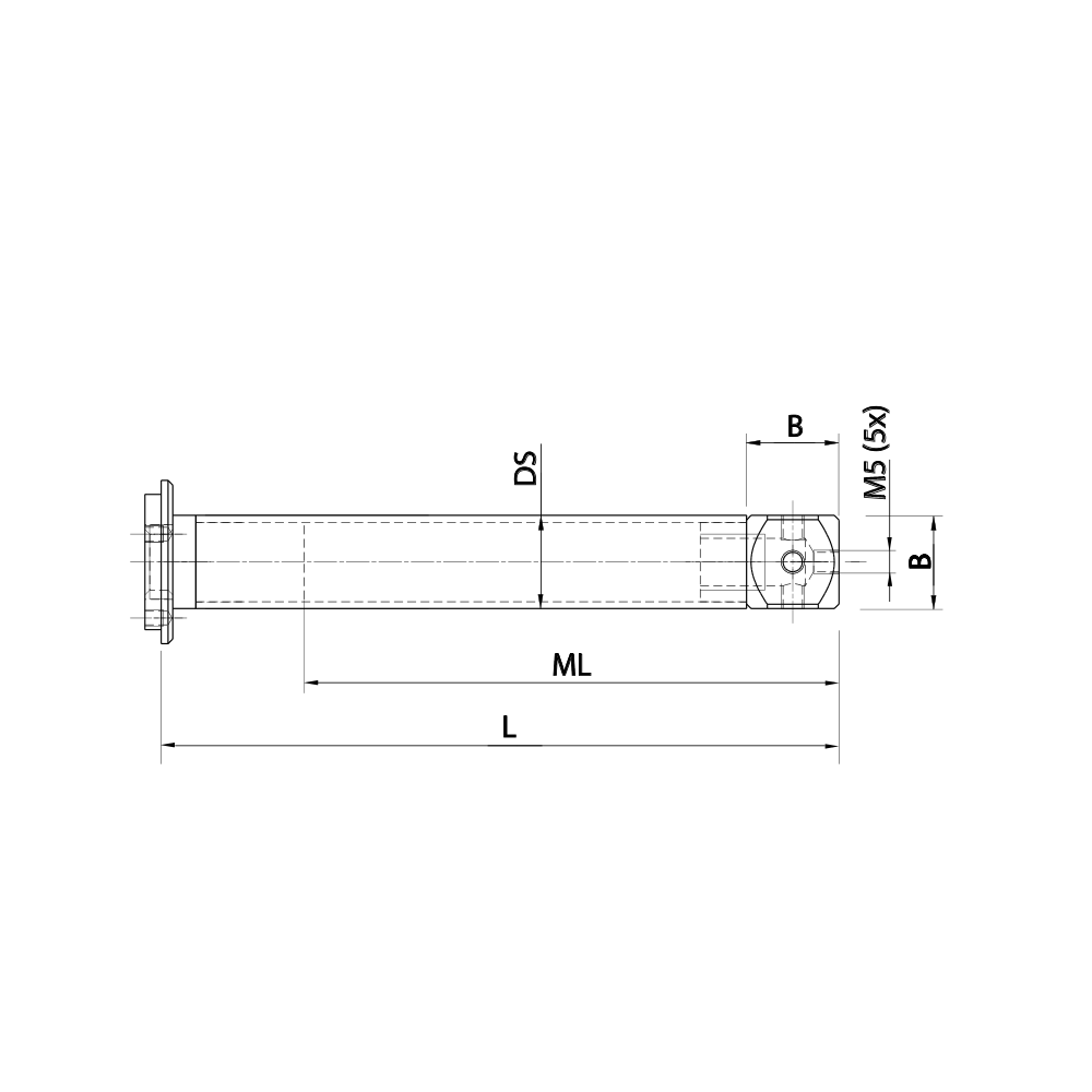 Zeichnung vom Produkt TV M5 TZ1 15 025