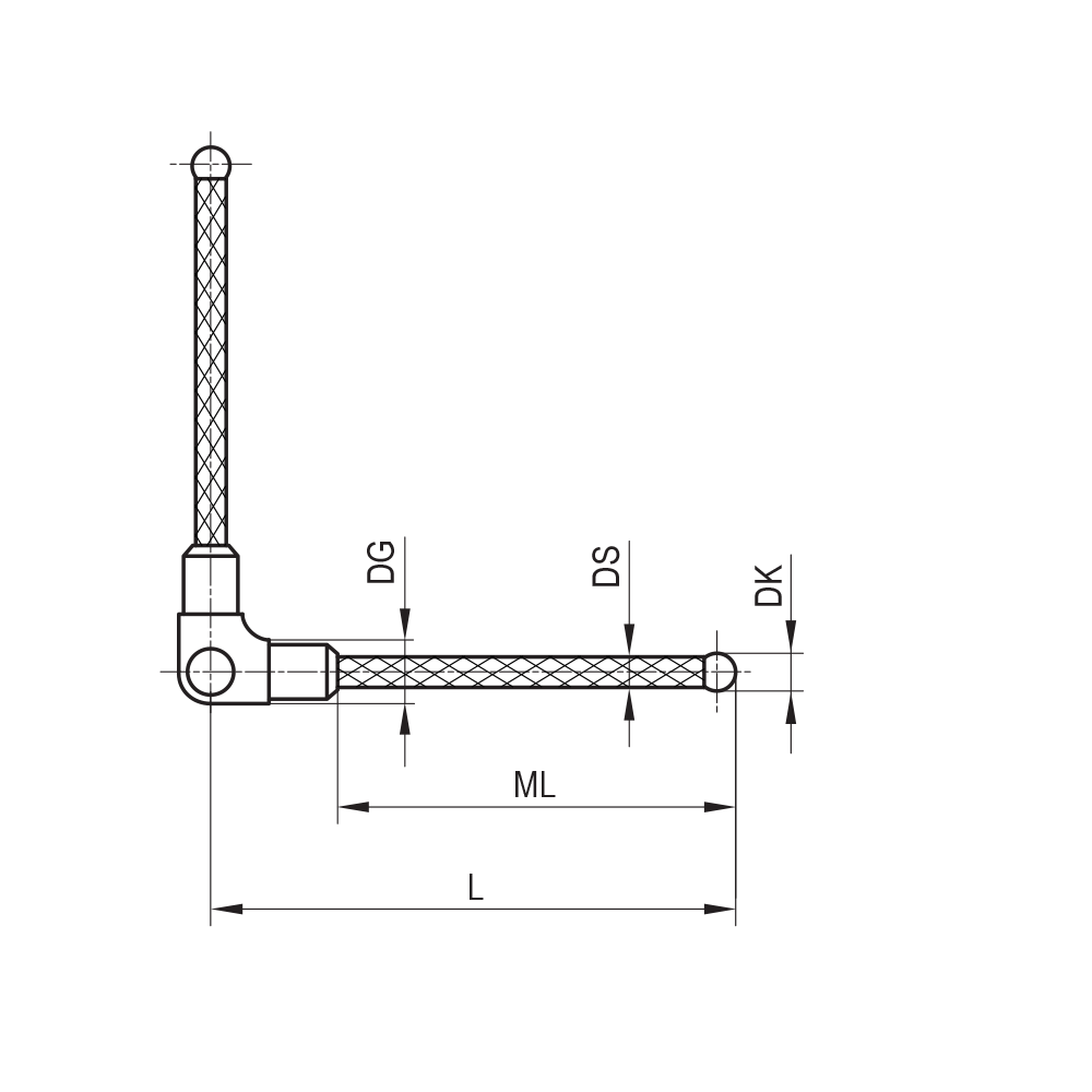 Zeichnung vom Produkt SC M3 030 05 020/90° Zeichnung vom Produkt SC M3 030 05 020/90°