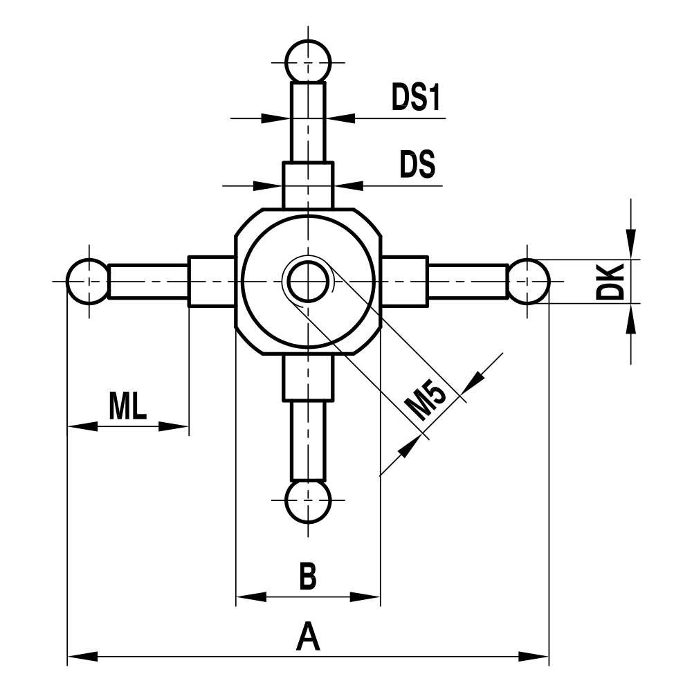 Zeichnung vom Produkt WT M5 010 15 045