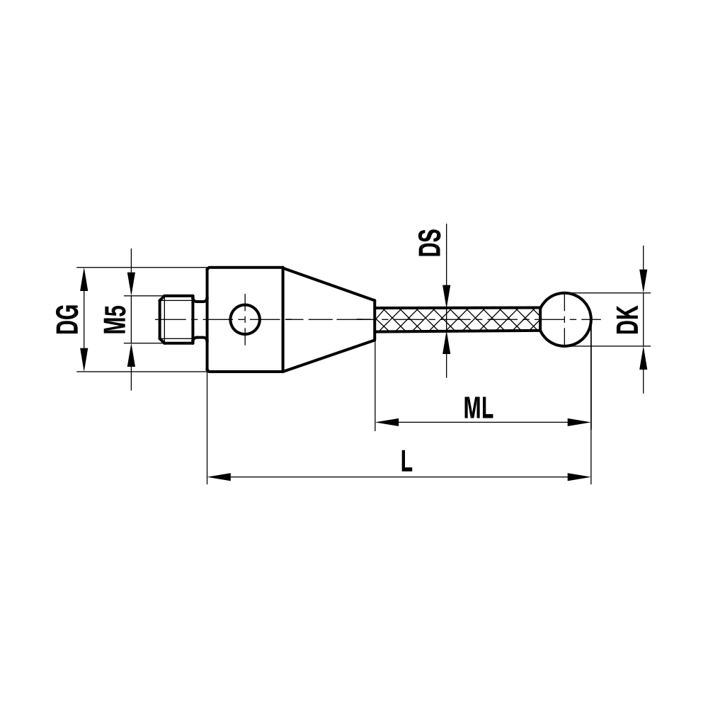 Zeichnung vom Produkt TC M5 S50 11 100