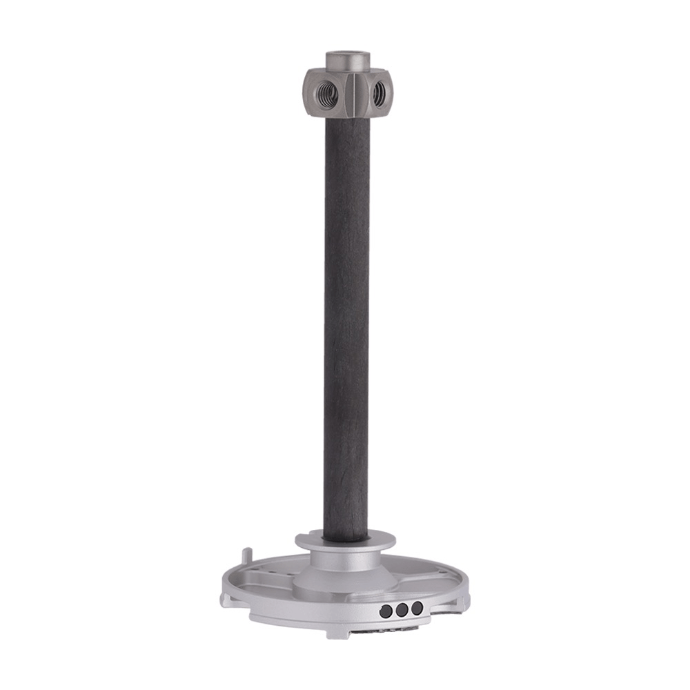 Wechselteller;  Grundkörper: Aluminium; Schaft: Kohlefaser