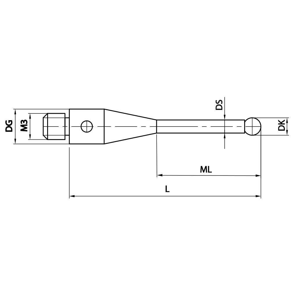 Zeichnung vom Produkt TI M3 Z40 04 023 Zeichnung vom Produkt TI M3 Z40 04 023