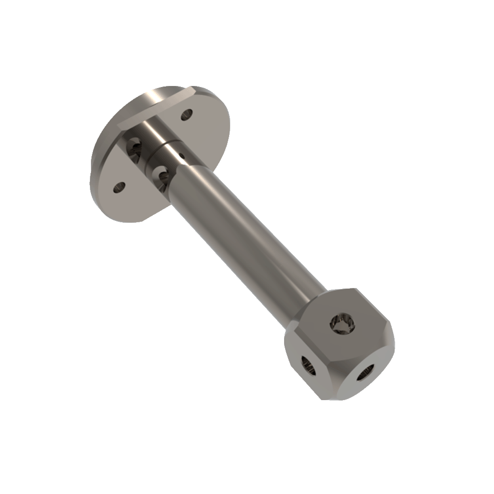 Verlängerung;  Grundkörper: Titan; Schaft: Titan