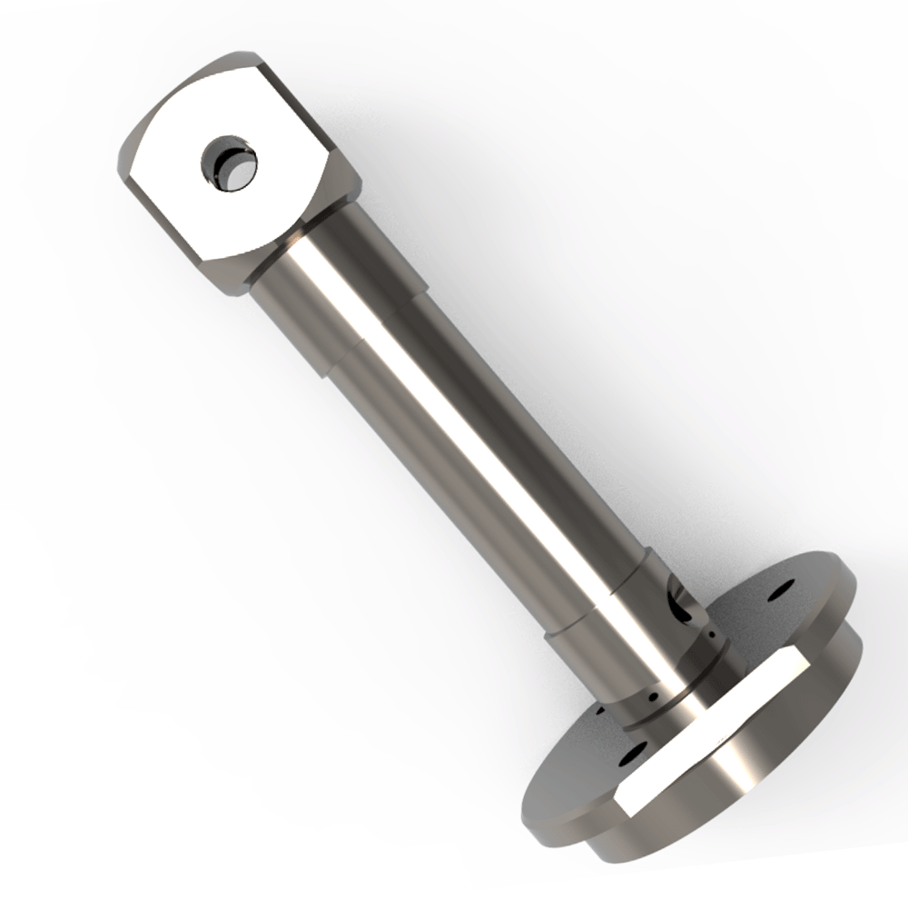 Verlängerung;  Grundkörper: Titan; Schaft: Titan