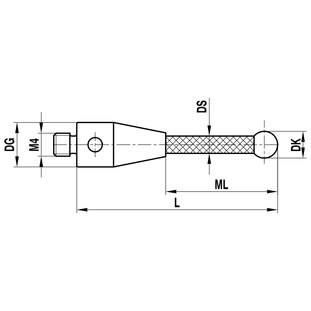 Zeichnung vom Produkt TC M4 060 07 303