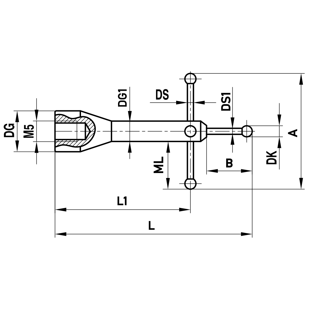 Zeichnung vom Produkt SA M5 050 19 080 Zeichnung vom Produkt SA M5 050 19 080