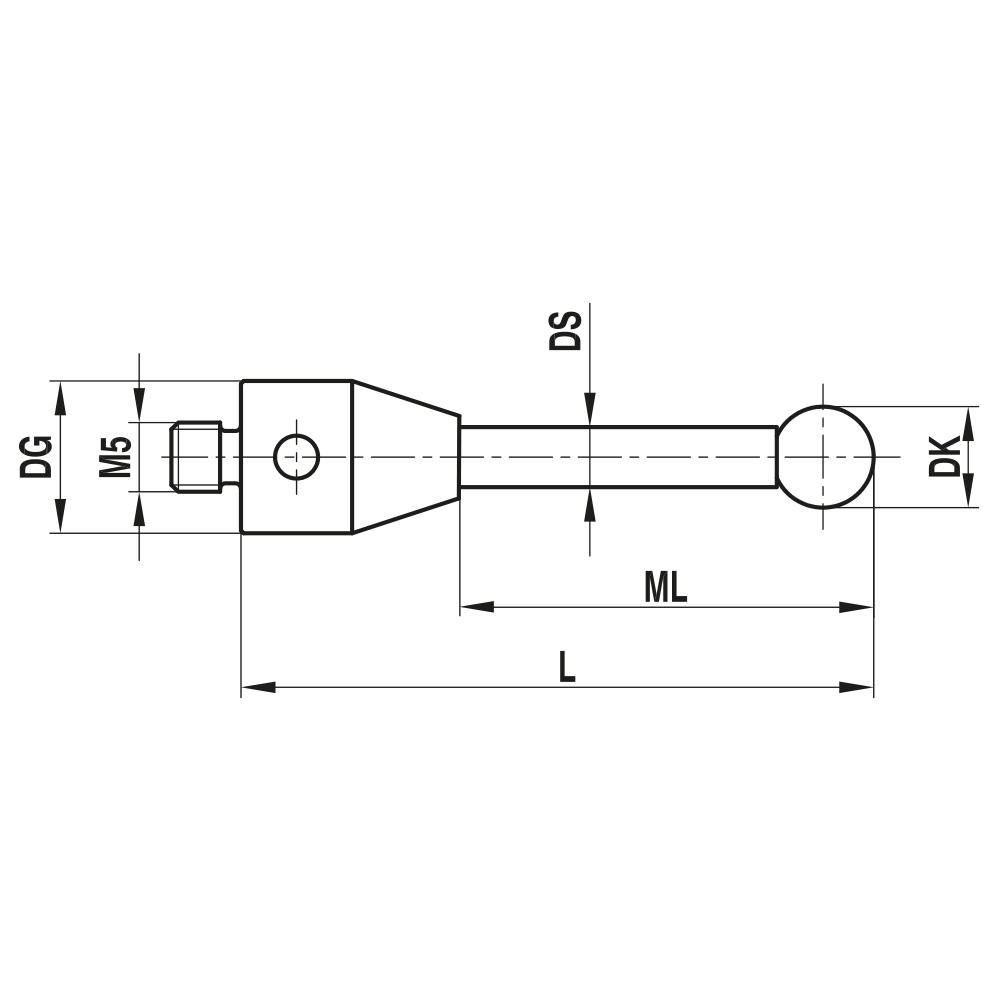 Zeichnung vom Produkt TH M5 S50 11 075