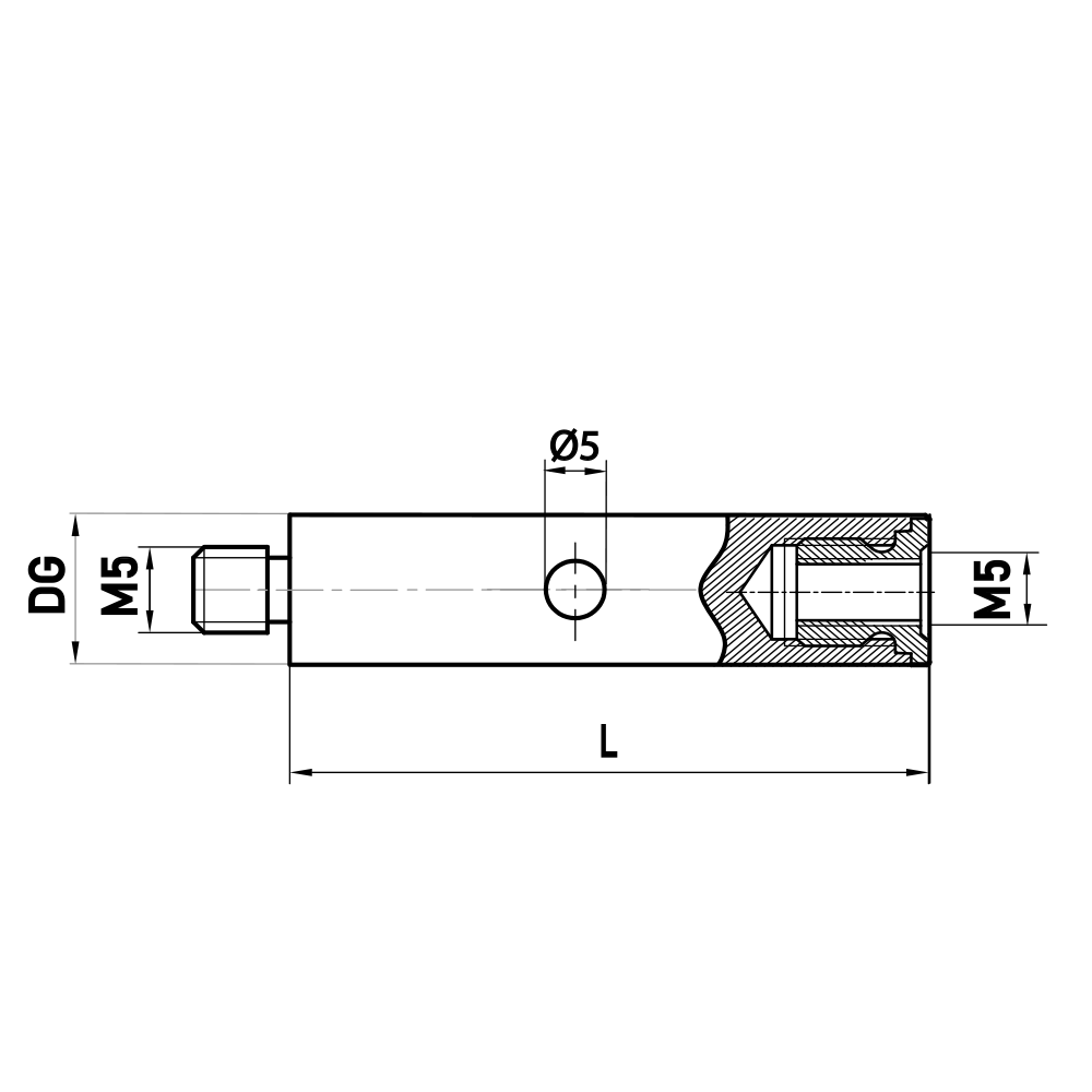 Zeichnung vom Produkt VA M5 000 11 040 Zeichnung vom Produkt VA M5 000 11 040