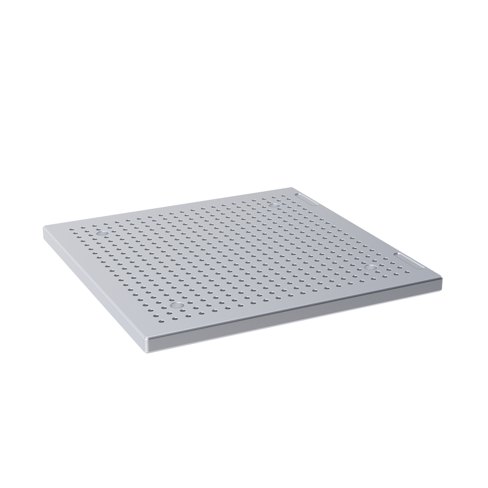 M6 Grundplatte, Aluminium