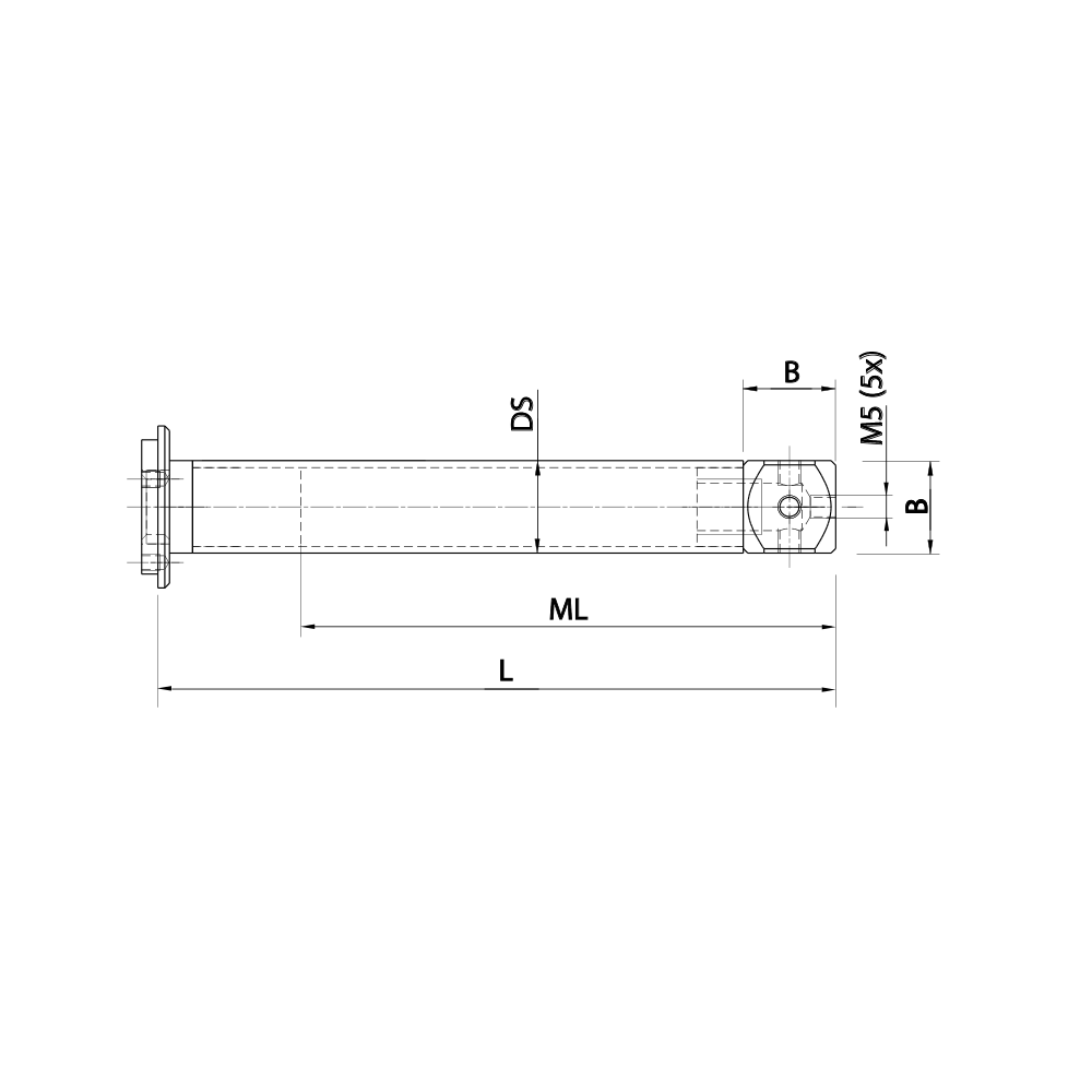 Zeichnung vom Produkt TV M5 TZ2 15 050