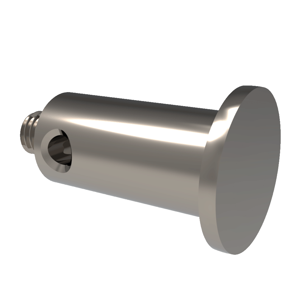 Scheibentaster;  Grundkörper: Titan; Schaft: Titan; Kugel: Stahl