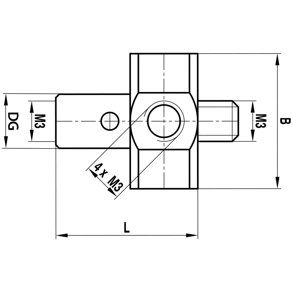 Zeichnung vom Produkt HI M3 000 12 011 Zeichnung vom Produkt HI M3 000 12 011