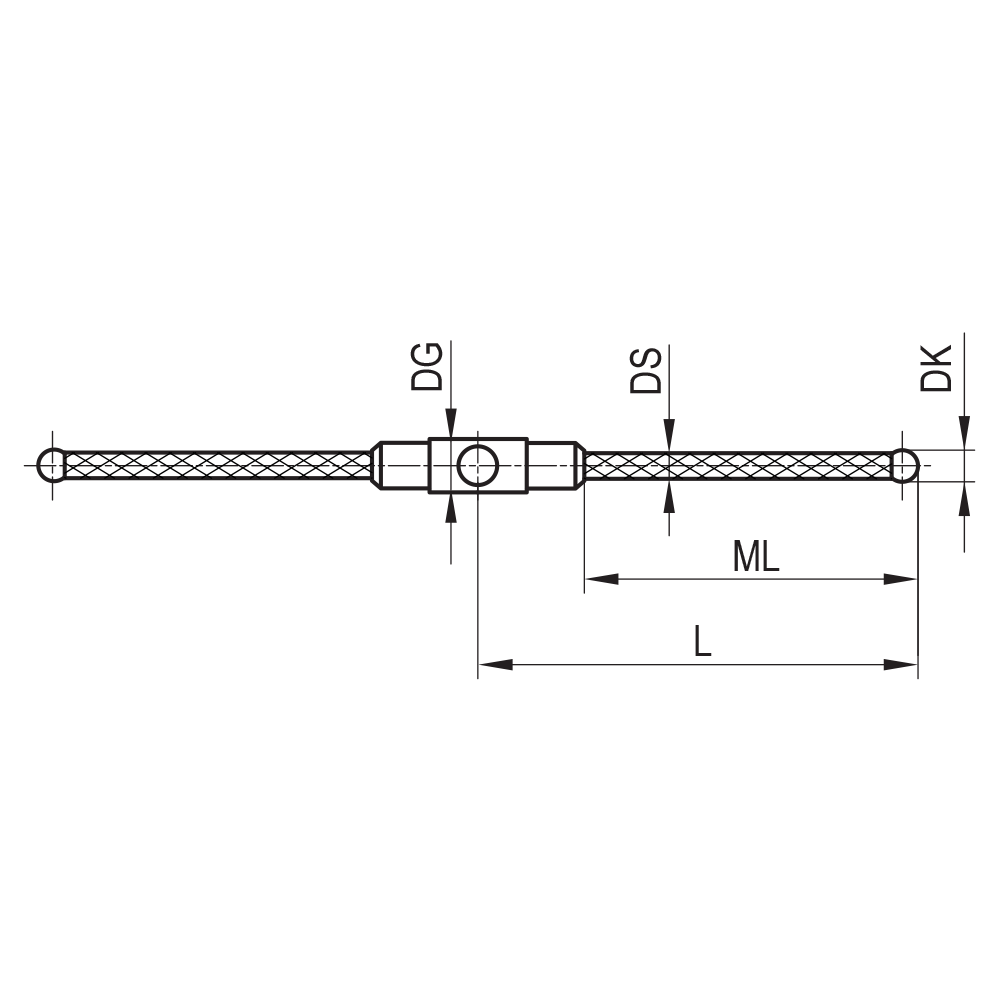 Zeichnung vom Produkt SC M3 S30 05 020/180° Zeichnung vom Produkt SC M3 S30 05 020/180°