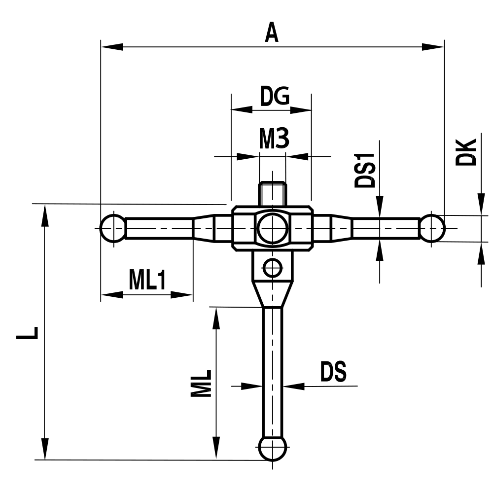 Zeichnung vom Produkt SI M3 020 07 032 Zeichnung vom Produkt SI M3 020 07 032