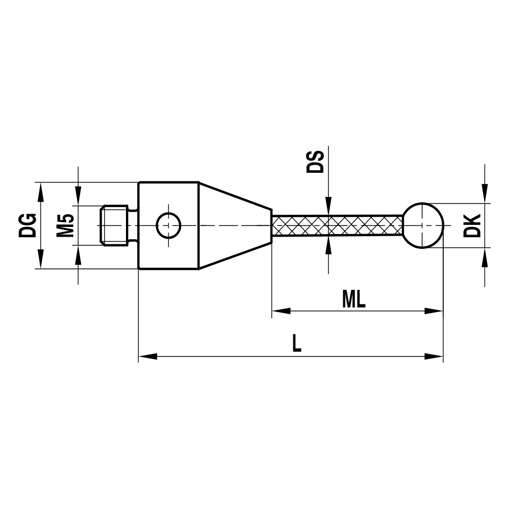 Zeichnung vom Produkt TC M5 050 10 052