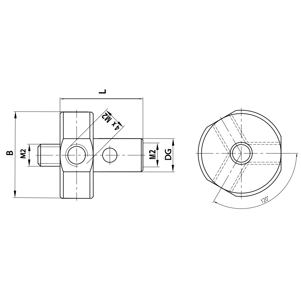 Zeichnung vom Produkt HI M2 000 07 007 Zeichnung vom Produkt HI M2 000 07 007