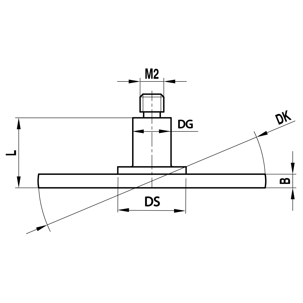Zeichnung vom Produkt KI M2 200 25 005 Zeichnung vom Produkt KI M2 200 25 005