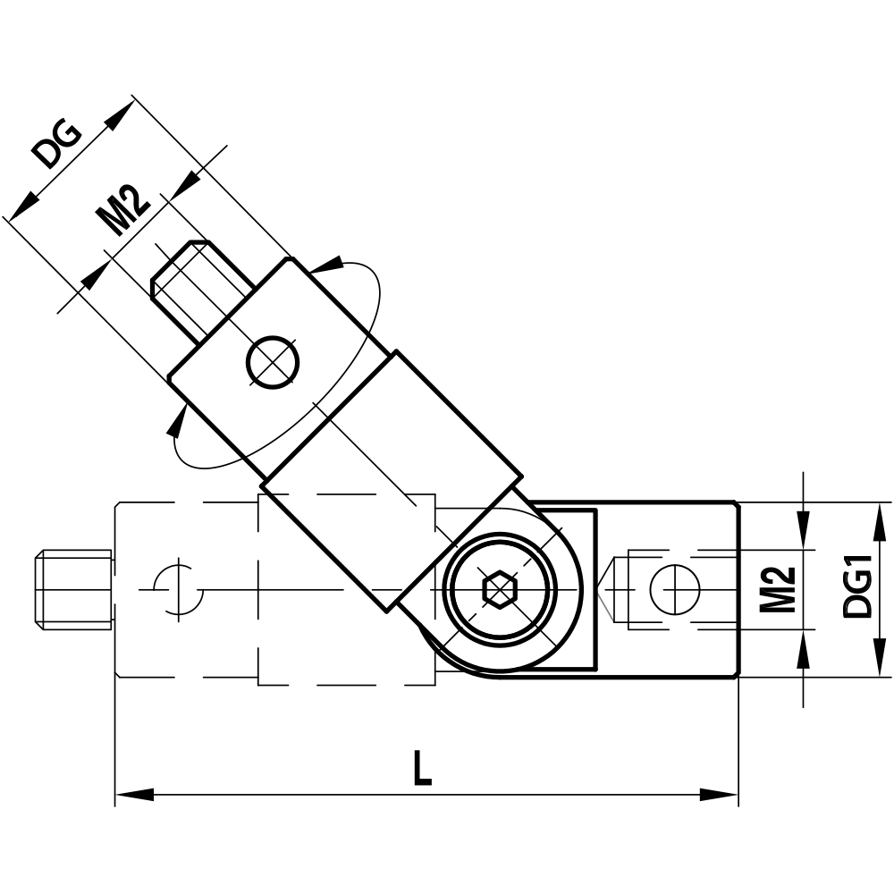 Zeichnung vom Produkt GI M2 000 04 016