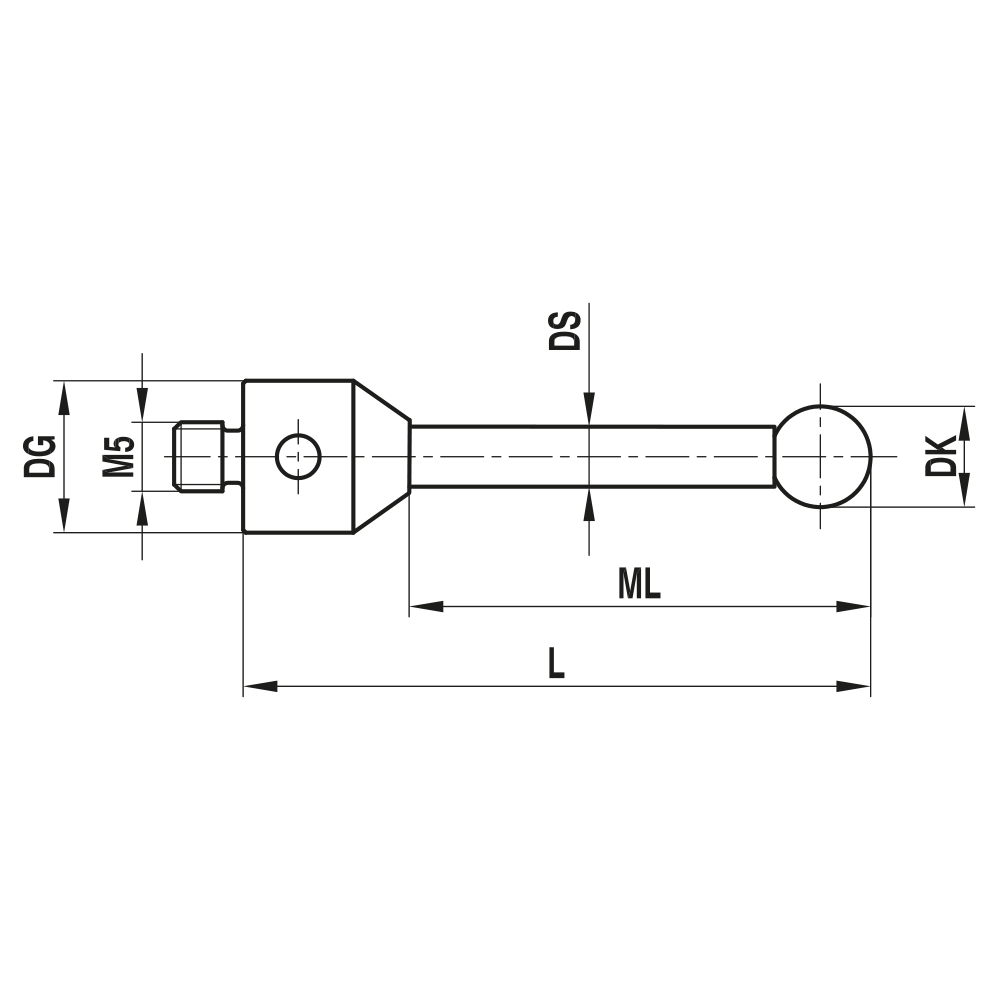 Zeichnung vom Produkt TH M5 100 11 065