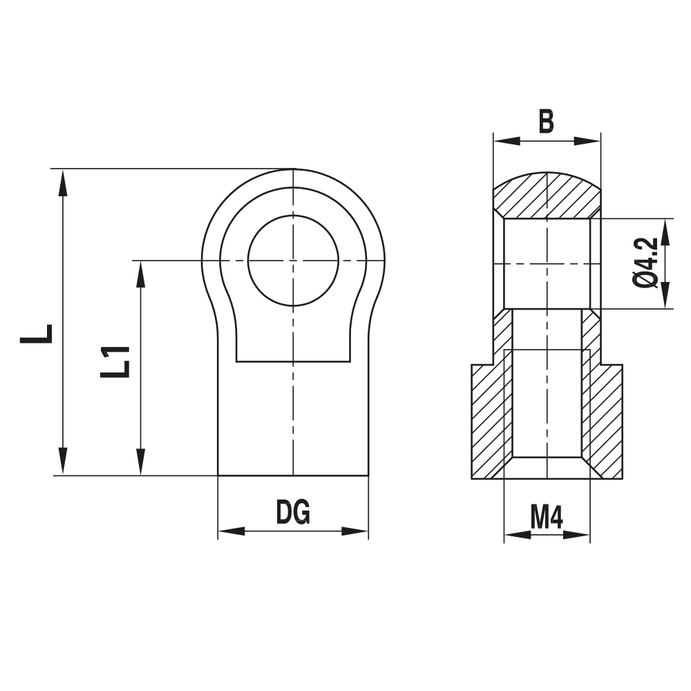 Zeichnung vom Produkt RI M4 000 07 018 Zeichnung vom Produkt RI M4 000 07 018