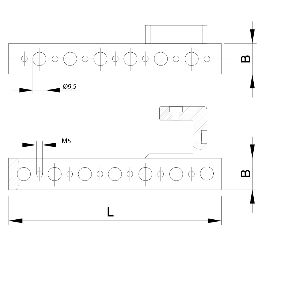 Zeichnung vom Produkt MA M5 000 20 200