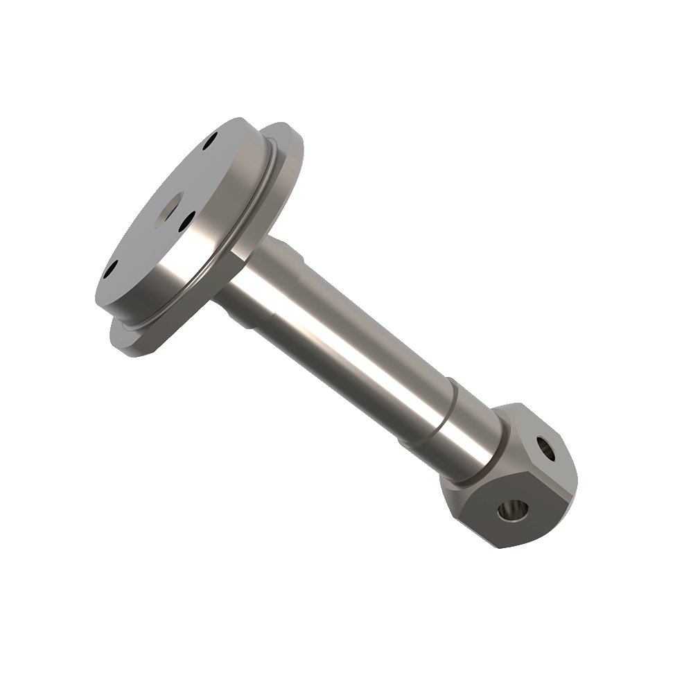 Verlängerung;  Grundkörper: Titan; Schaft: Titan