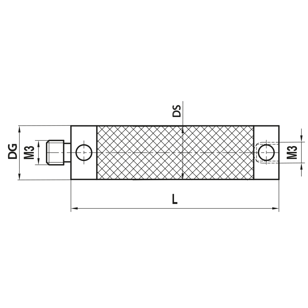 Zeichnung vom Produkt VC M3 000 05 025 Zeichnung vom Produkt VC M3 000 05 025