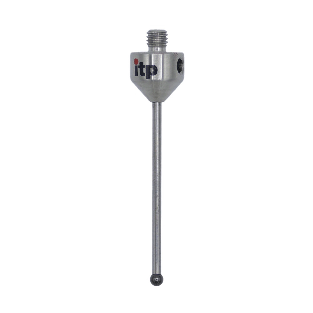 Gerade Taster;  Grundkörper: Titan; Schaft: Hartmetall; Kugel: Siliziumnitrid