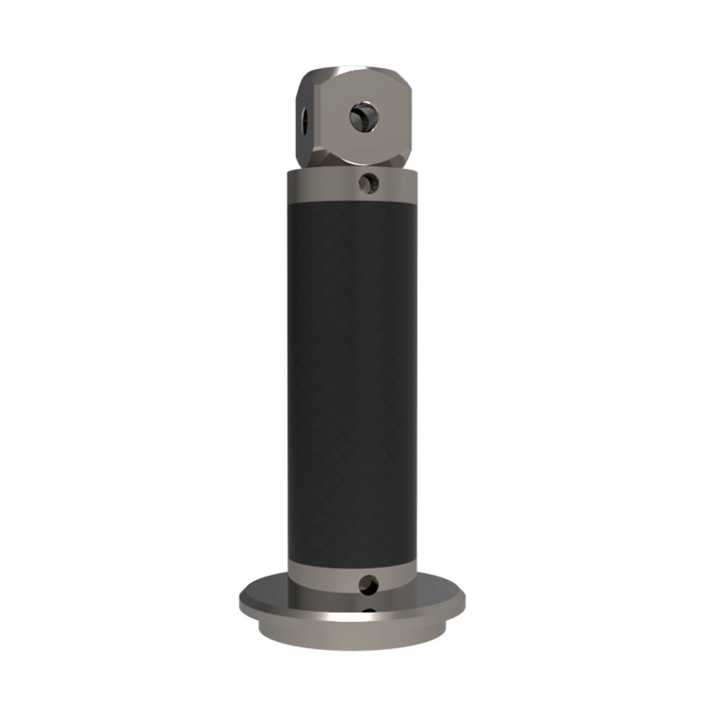 Verlängerung;  Grundkörper: Titan; Schaft: Kohlefaser