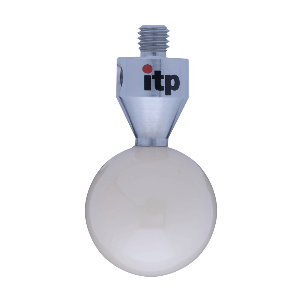 Gerade Taster;  Grundkörper: Titan; Kugel: Keramik