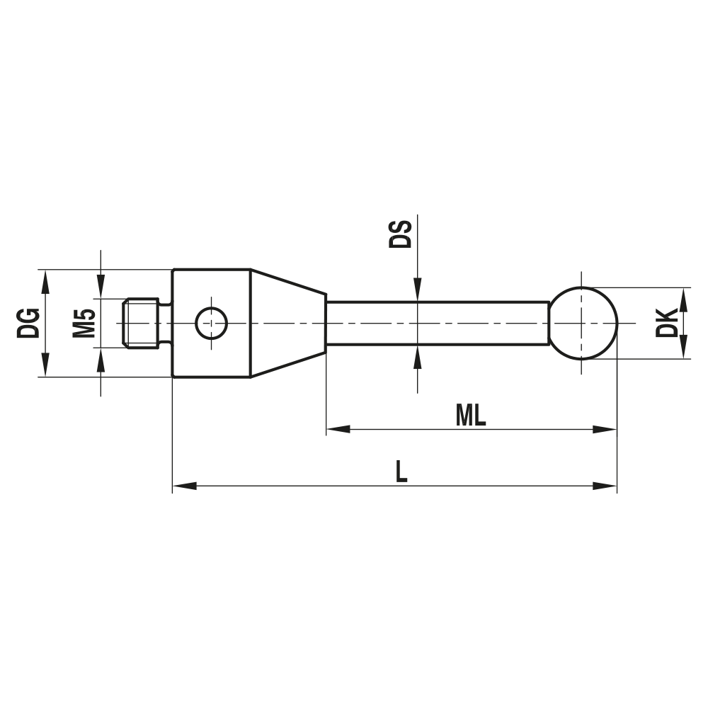 Zeichnung vom Produkt TH M5 S30 11 033