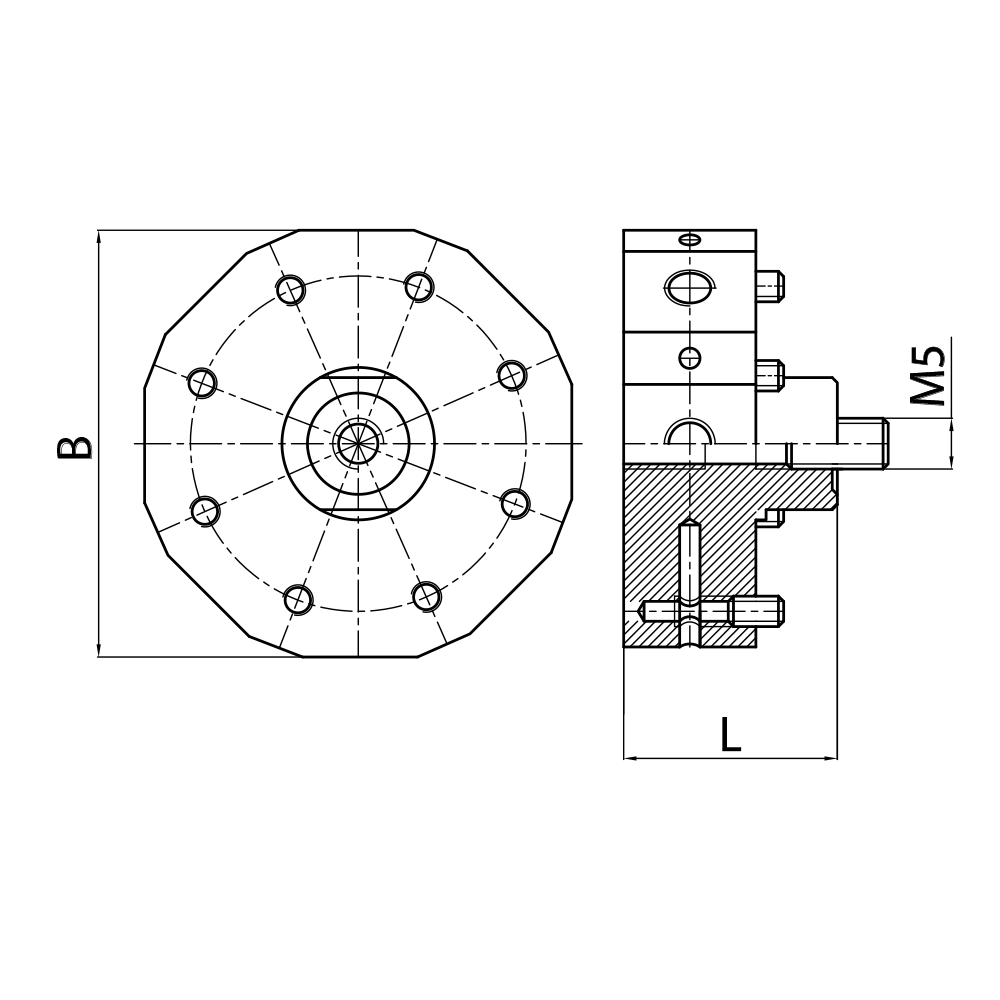Zeichnung vom Produkt KH M5 L08 13 021 Zeichnung vom Produkt KH M5 L08 13 021