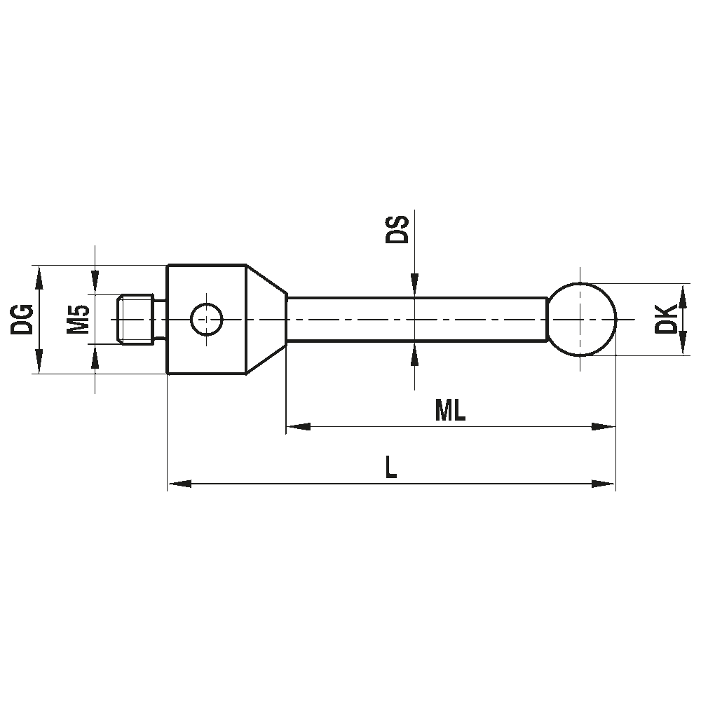 Zeichnung vom Produkt TH M5 030 11 025