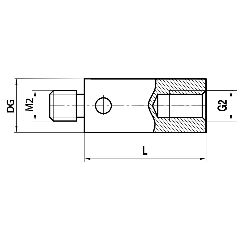 Zeichnung vom Produkt RI M2 000 04 005 Zeichnung vom Produkt RI M2 000 04 005