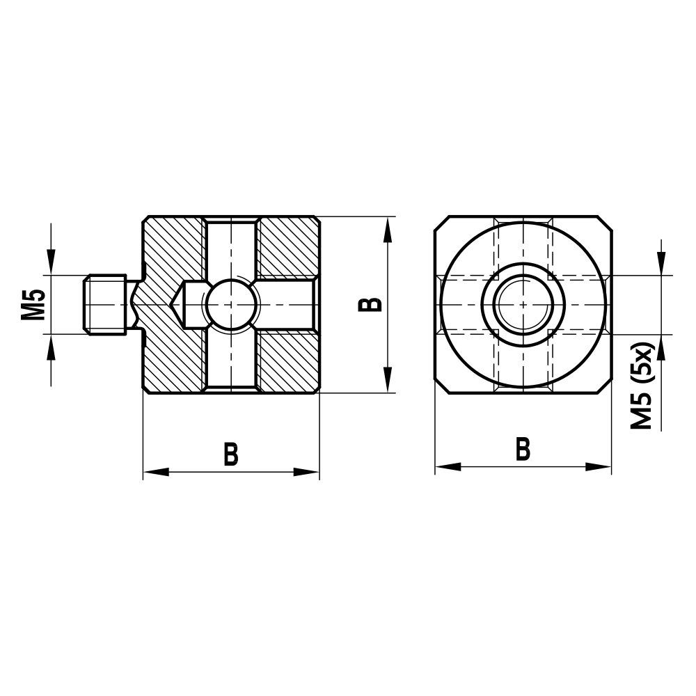 Zeichnung vom Produkt WT M5 L00 20 000