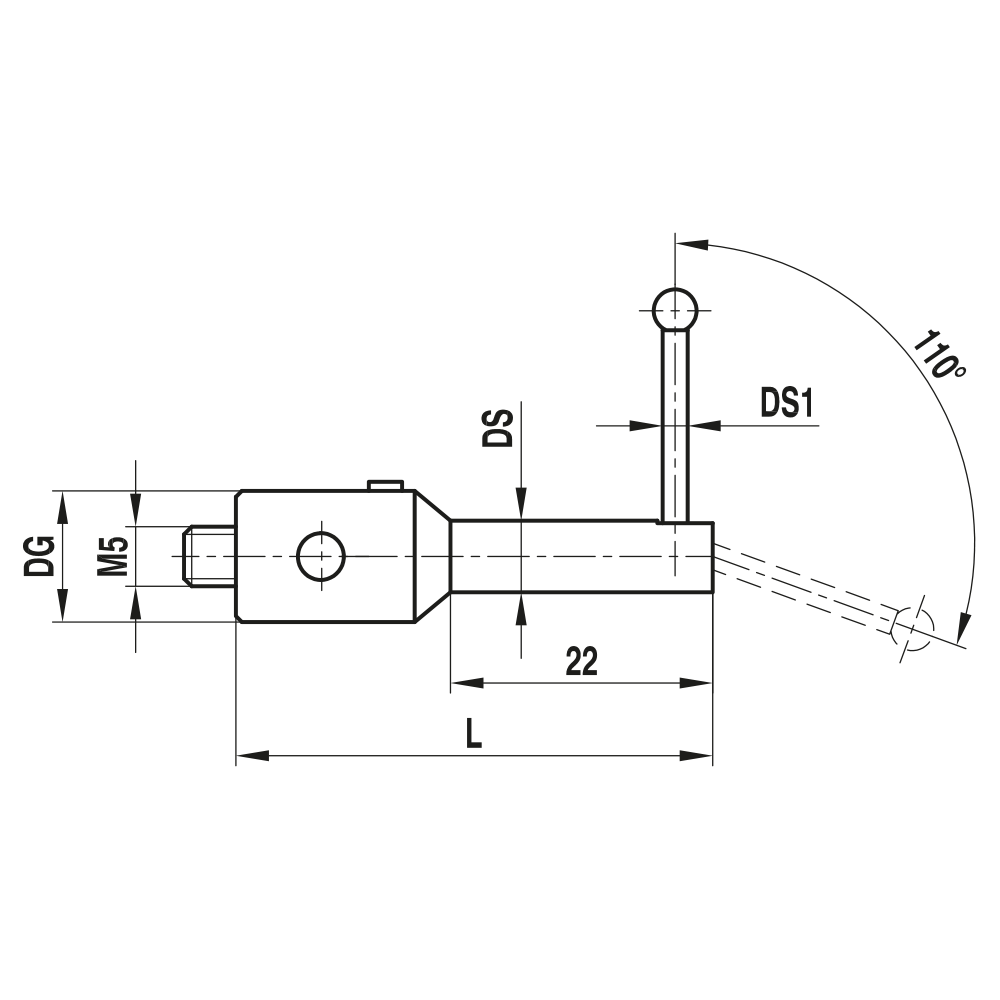 Zeichnung vom Produkt KI M5 022 11 040 Zeichnung vom Produkt KI M5 022 11 040