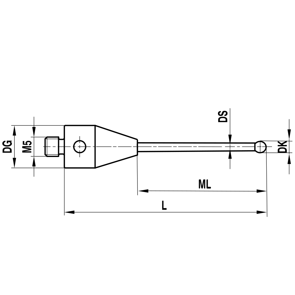 Zeichnung vom Produkt TH M5 050 11 085