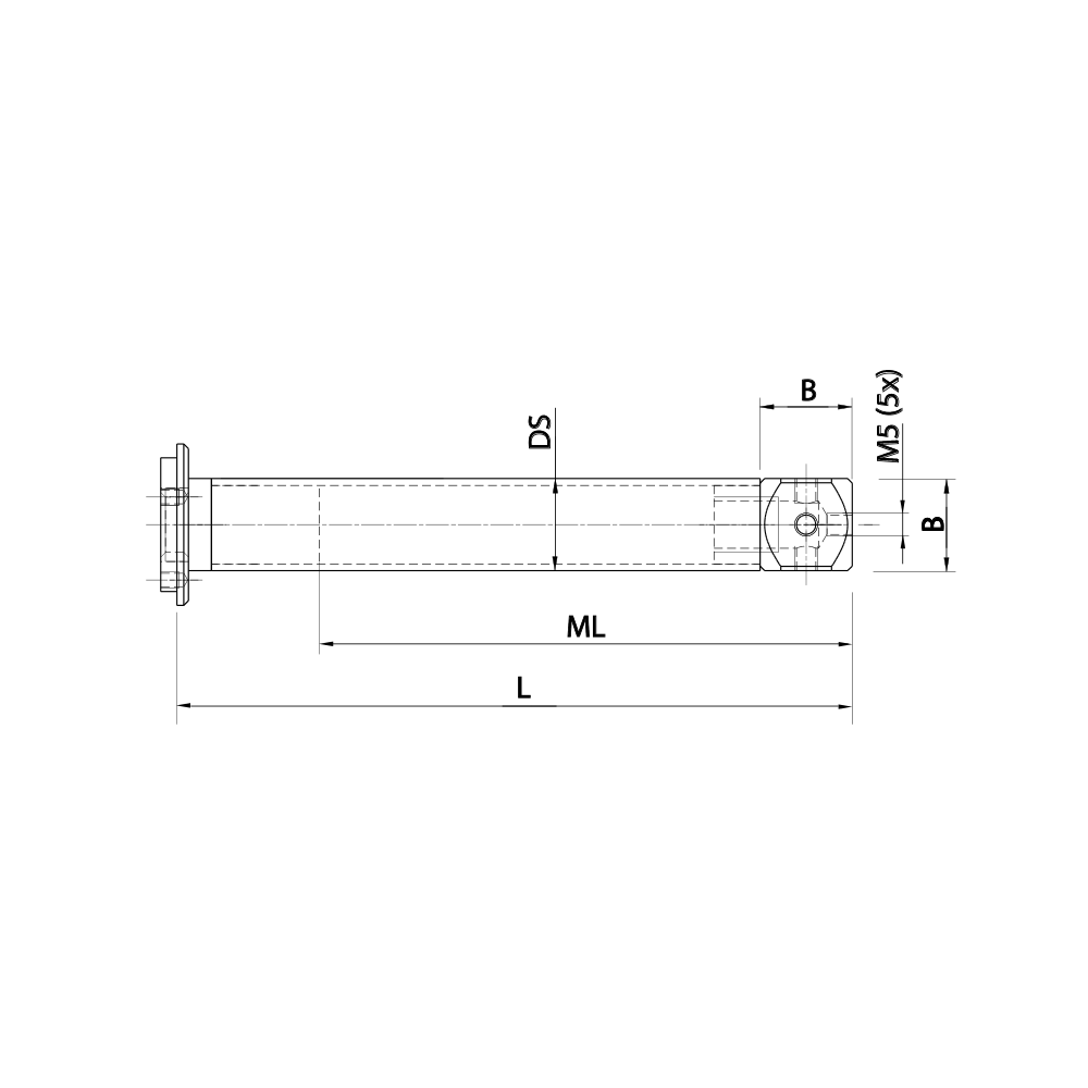 Zeichnung vom Produkt TV M5 TZ2 15 200