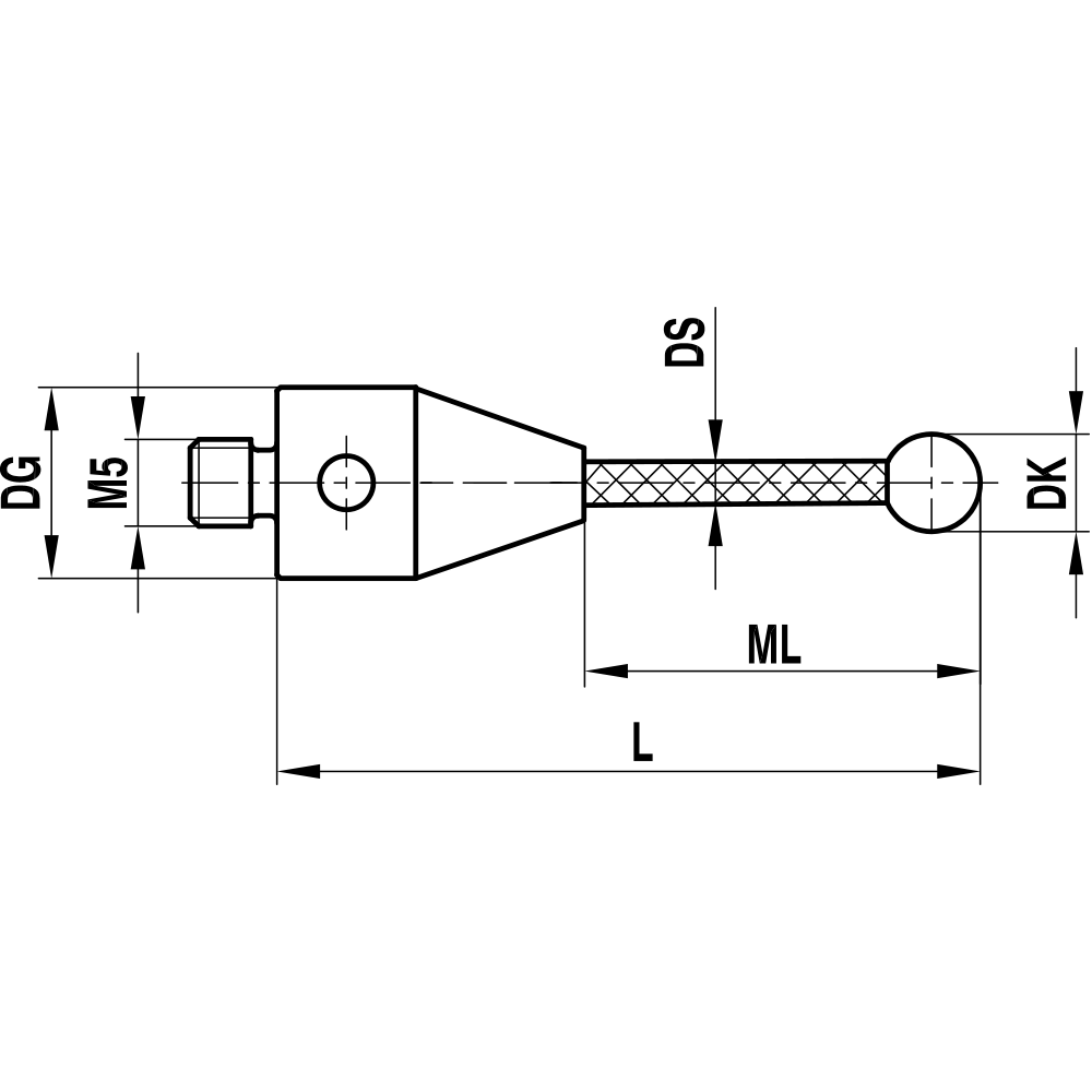 Zeichnung vom Produkt TC M5 030 10 021