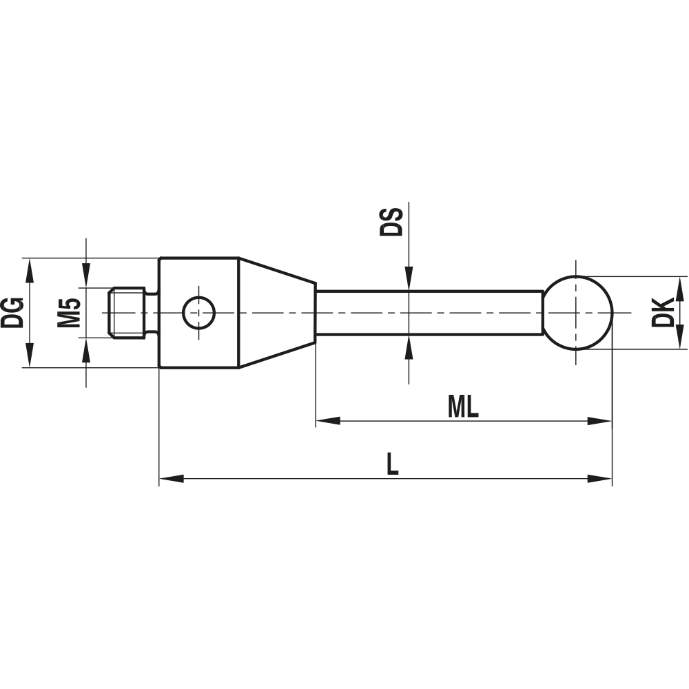 Zeichnung vom Produkt TH M5 DC30 11 058