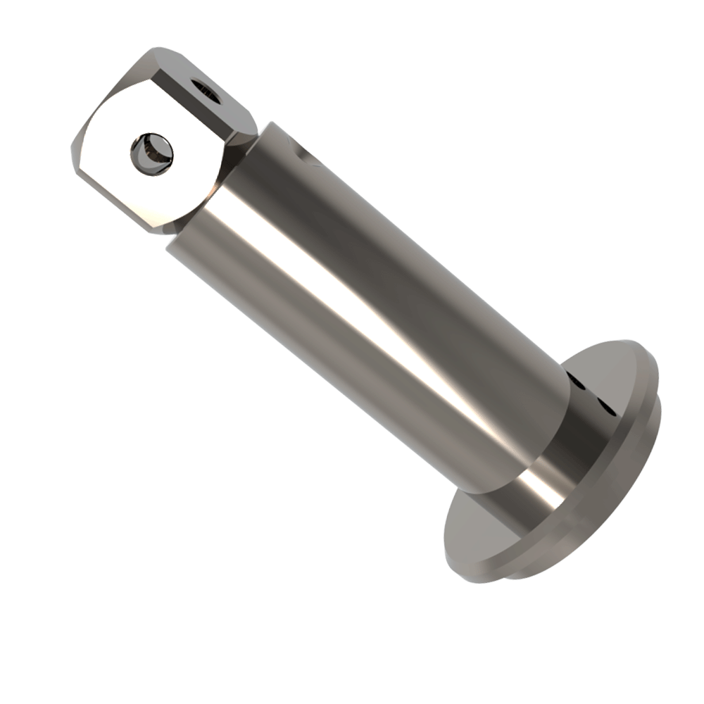 Verlängerung;  Grundkörper: Titan; Schaft: Titan