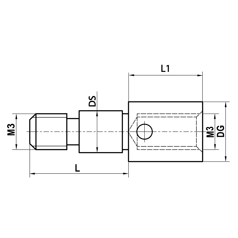 Zeichnung vom Produkt SI M3 M30 05 008 Zeichnung vom Produkt SI M3 M30 05 008