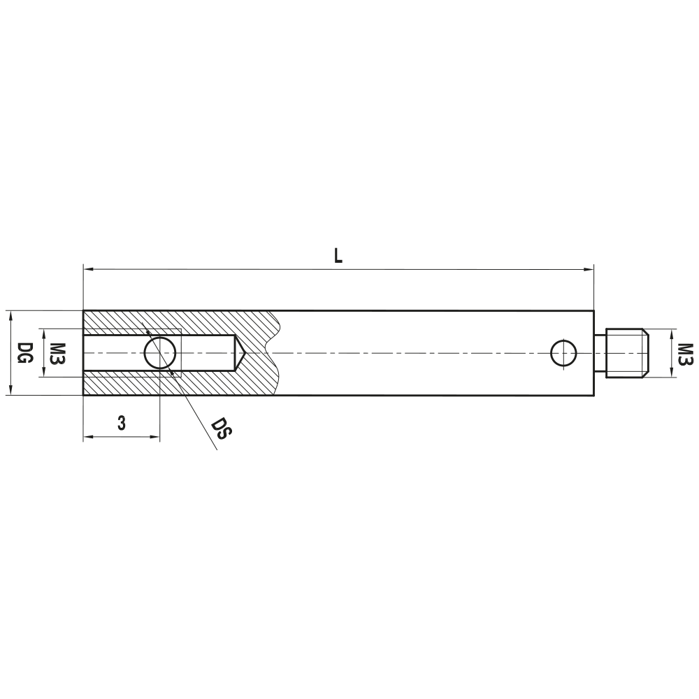 Zeichnung vom Produkt KH M3 010 04 030 Zeichnung vom Produkt KH M3 010 04 030
