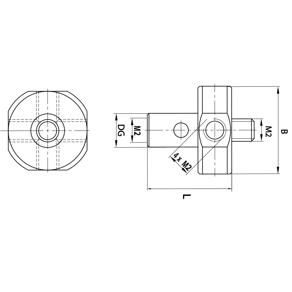 Zeichnung vom Produkt HI M2 000 07 008 Zeichnung vom Produkt HI M2 000 07 008